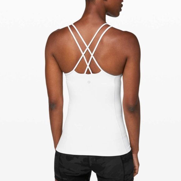 Lululemon Free To Be Tank Everlux White 